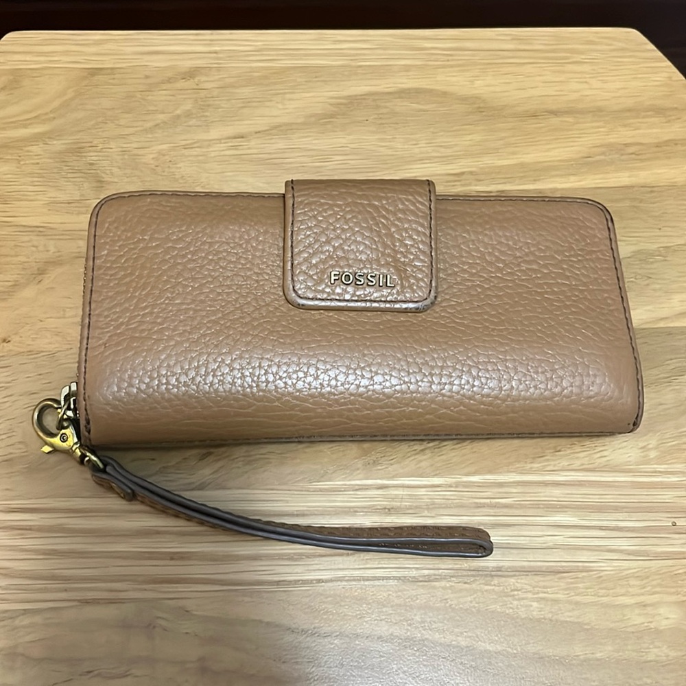Fossil Madison Zip Clutch - Gem